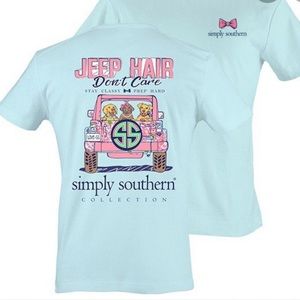 Simply Southern “jeep hair don’t care” tshirt